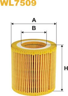 WIX Filters WL7509 - Filtro olio www.autoricambi360.it