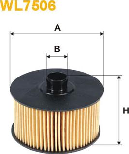 WIX Filters WL7506 - Filtro olio www.autoricambi360.it