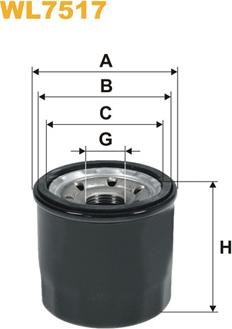 WIX Filters WL7517 - Filtro olio www.autoricambi360.it