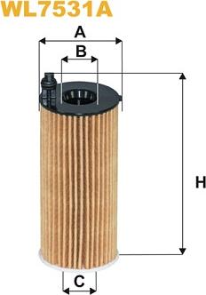 WIX Filters WL7531A - Filtro olio www.autoricambi360.it