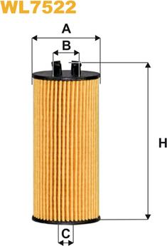 WIX Filters WL7522 - Filtro olio www.autoricambi360.it