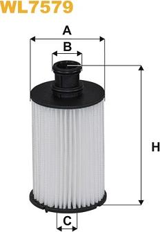 WIX Filters WL7579 - Filtro olio www.autoricambi360.it