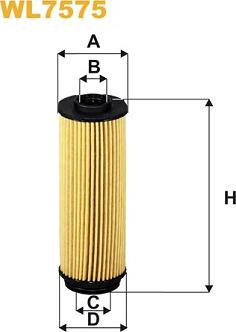 WIX Filters WL7575 - Filtro olio www.autoricambi360.it