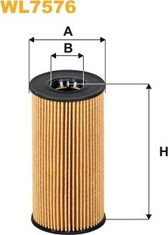 WIX Filters WL7576 - Filtro olio www.autoricambi360.it