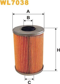WIX Filters WL7038 - Filtro olio www.autoricambi360.it