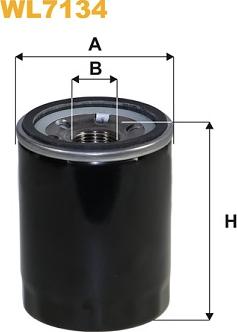 WIX Filters WL7134 - Filtro olio www.autoricambi360.it