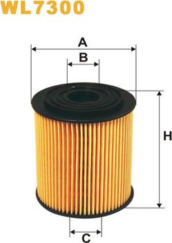 WIX Filters WL7300 - Filtro olio www.autoricambi360.it