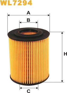 WIX Filters WL7294 - Filtro olio www.autoricambi360.it