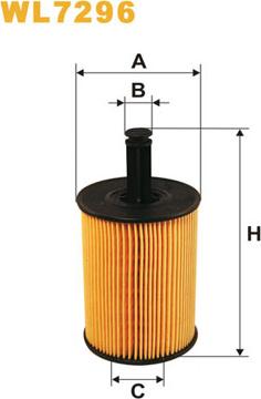WIX Filters WL7296 - Filtro olio www.autoricambi360.it