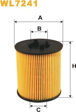WIX Filters WL7241 - Filtro olio www.autoricambi360.it