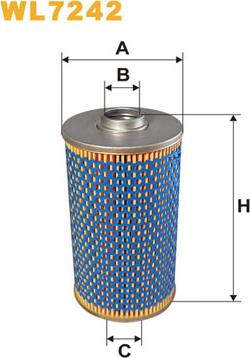 WIX Filters WL7242 - Filtro olio www.autoricambi360.it