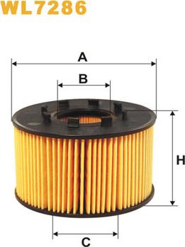 WIX Filters WL7286 - Filtro olio www.autoricambi360.it