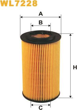 WIX Filters WL7228 - Filtro olio www.autoricambi360.it