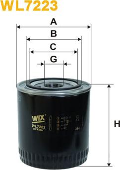 WIX Filters WL7223 - Filtro olio www.autoricambi360.it