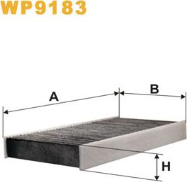 WIX Filters WP9183 - Filtro, Aria abitacolo www.autoricambi360.it