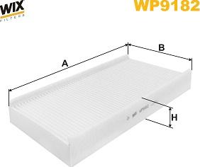 WIX Filters WP9182 - Filtro, Aria abitacolo www.autoricambi360.it