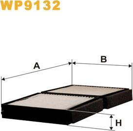 WIX Filters WP9132 - Filtro, Aria abitacolo www.autoricambi360.it
