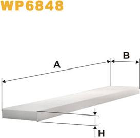 WIX Filters WP6848 - Filtro, Aria abitacolo www.autoricambi360.it