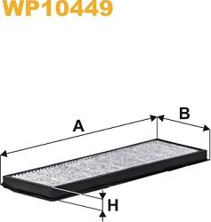 WIX Filters WP10449 - Filtro, Aria abitacolo www.autoricambi360.it