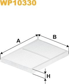 WIX Filters WP10330 - Filtro, Aria abitacolo www.autoricambi360.it