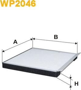 WIX Filters WP2046 - Filtro, Aria abitacolo www.autoricambi360.it