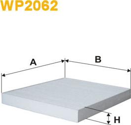 WIX Filters WP2062 - Filtro, Aria abitacolo www.autoricambi360.it