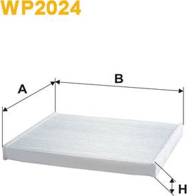 WIX Filters WP2024 - Filtro, Aria abitacolo www.autoricambi360.it
