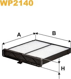 WIX Filters WP2140 - Filtro, Aria abitacolo www.autoricambi360.it