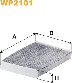 WIX Filters WP2101 - Filtro, Aria abitacolo www.autoricambi360.it