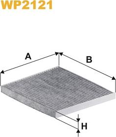 WIX Filters WP2121 - Filtro, Aria abitacolo www.autoricambi360.it