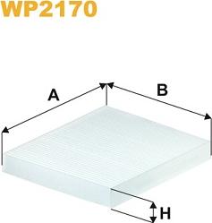 WIX Filters WP2170 - Filtro, Aria abitacolo www.autoricambi360.it