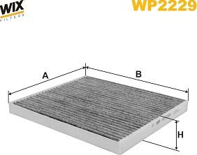 WIX Filters WP2229 - Filtro, Aria abitacolo www.autoricambi360.it
