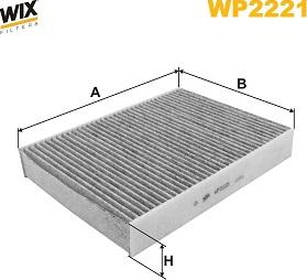 WIX Filters WP2221 - Filtro, Aria abitacolo www.autoricambi360.it