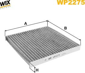WIX Filters WP2275 - Filtro, Aria abitacolo www.autoricambi360.it