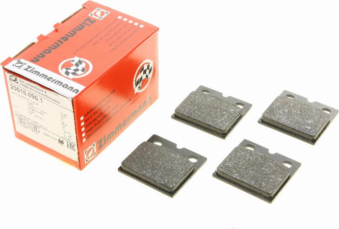 Zimmermann 20610.090.1 - Kit pastiglie freno, Freno di stazionamento a disco www.autoricambi360.it