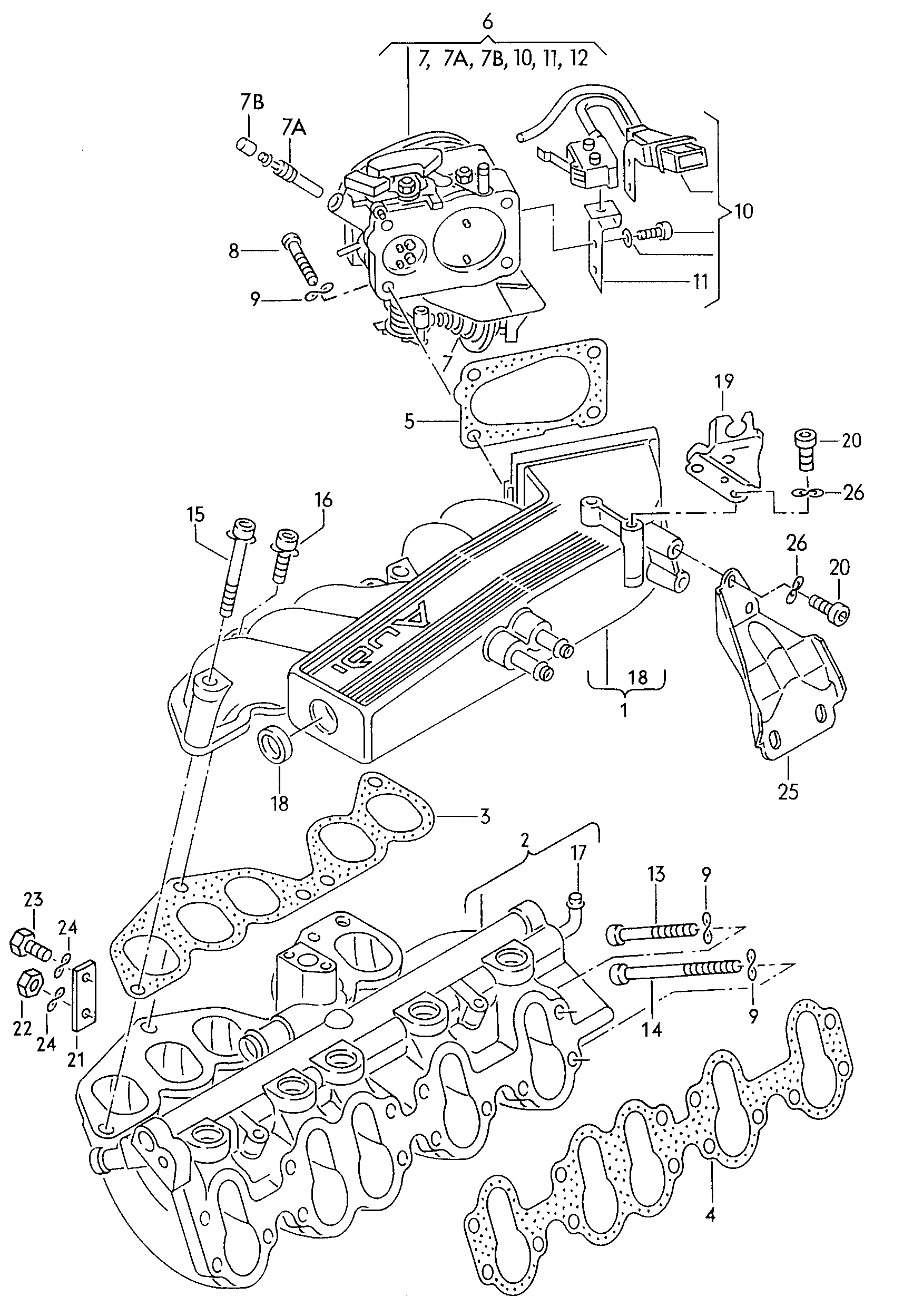 VAG N 014 717 2 - Kit cinghie dentate www.autoricambi360.it