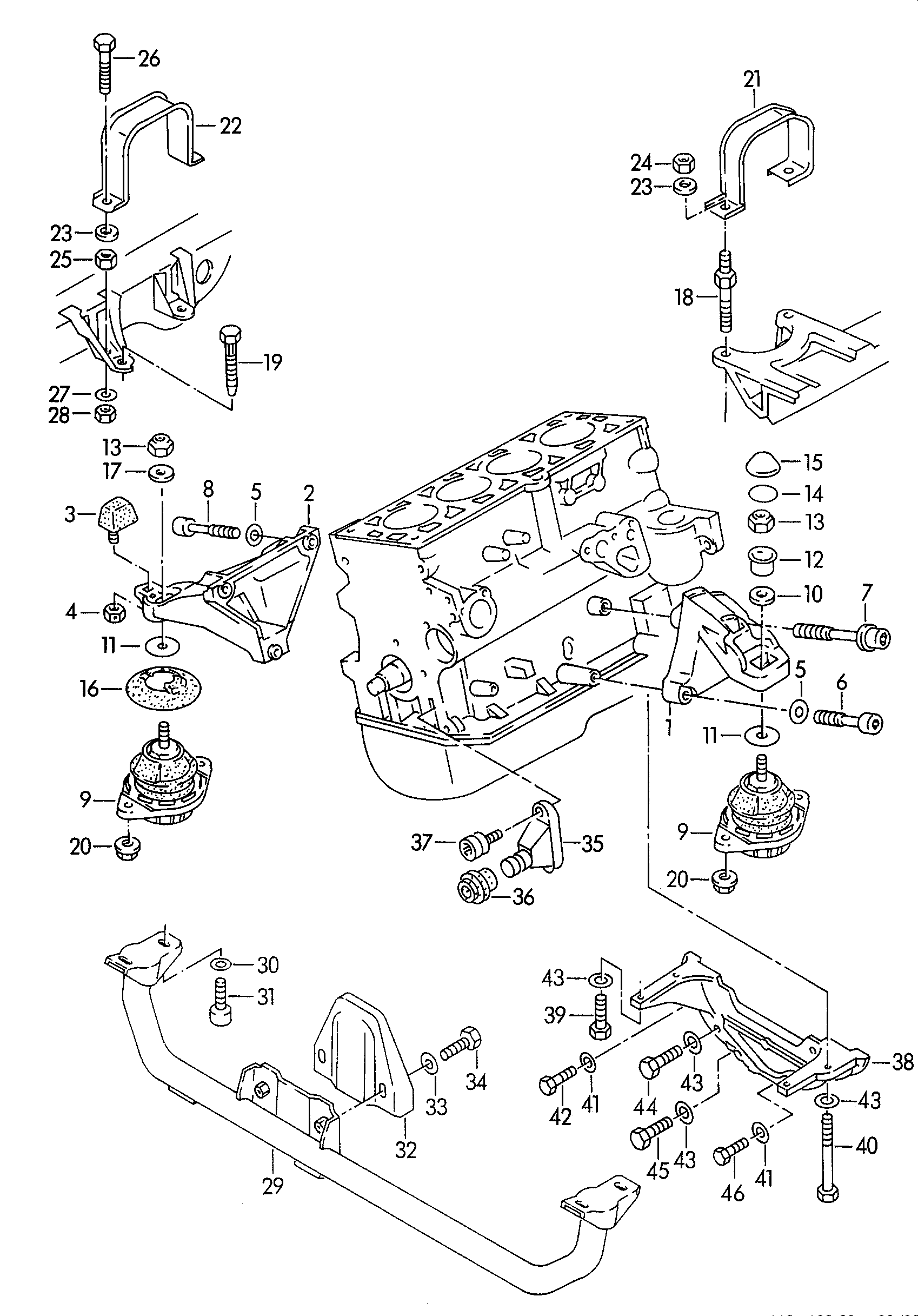 VAG N 010 445 7 - Vite di fermo, Snodo portante / di guida www.autoricambi360.it