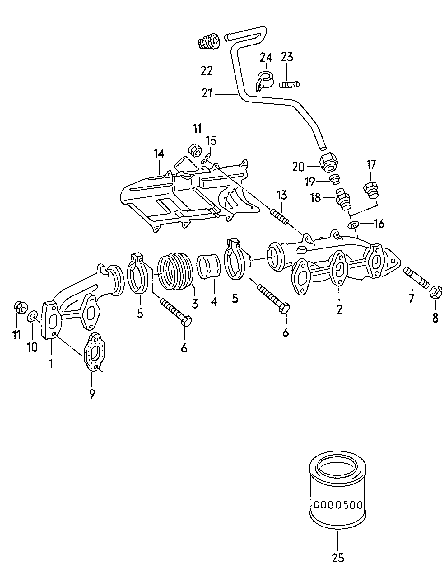 VAG N 011 558 11 - Kit cinghie dentate www.autoricambi360.it