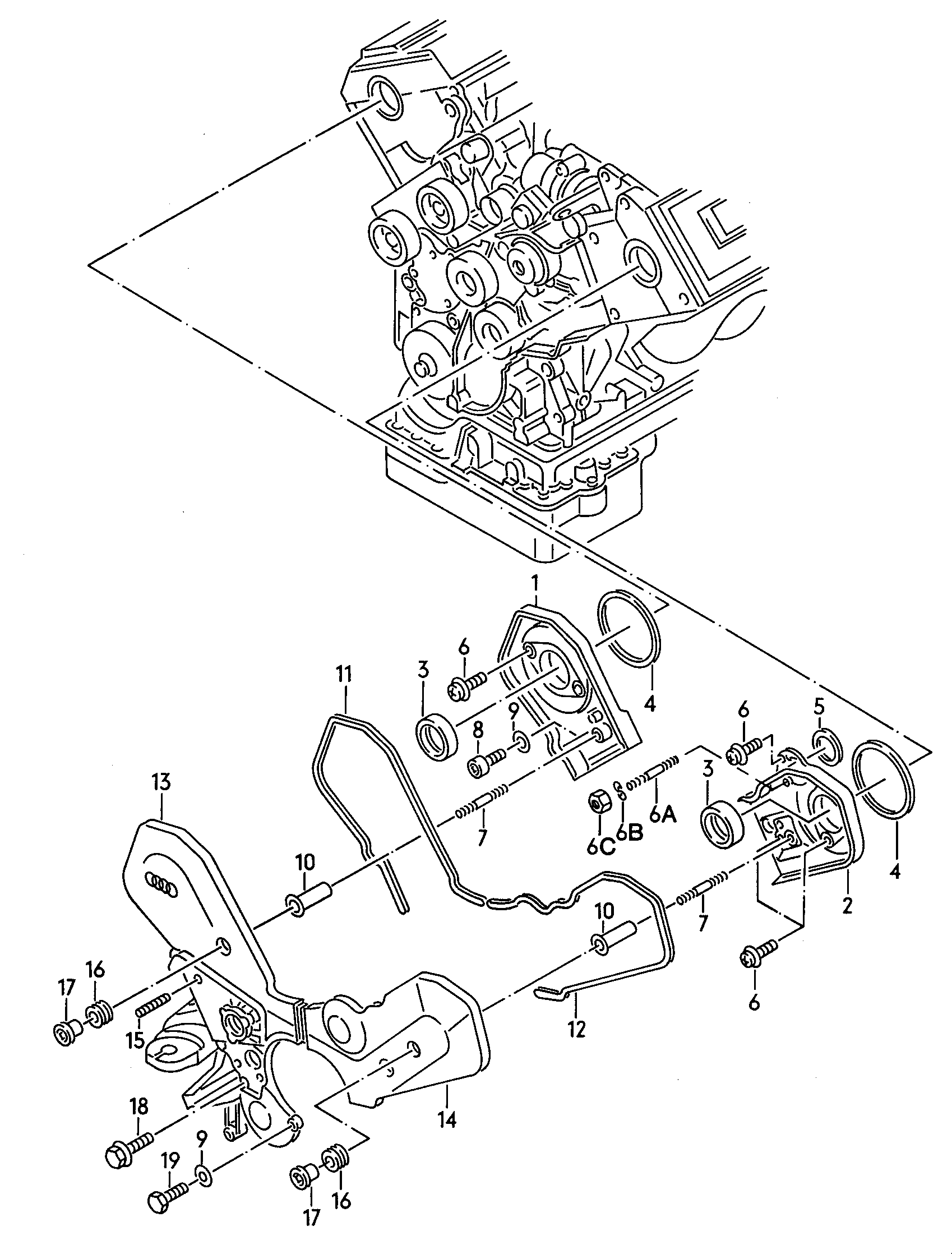 VAG N 010 332 4 - Kit cinghie dentate www.autoricambi360.it
