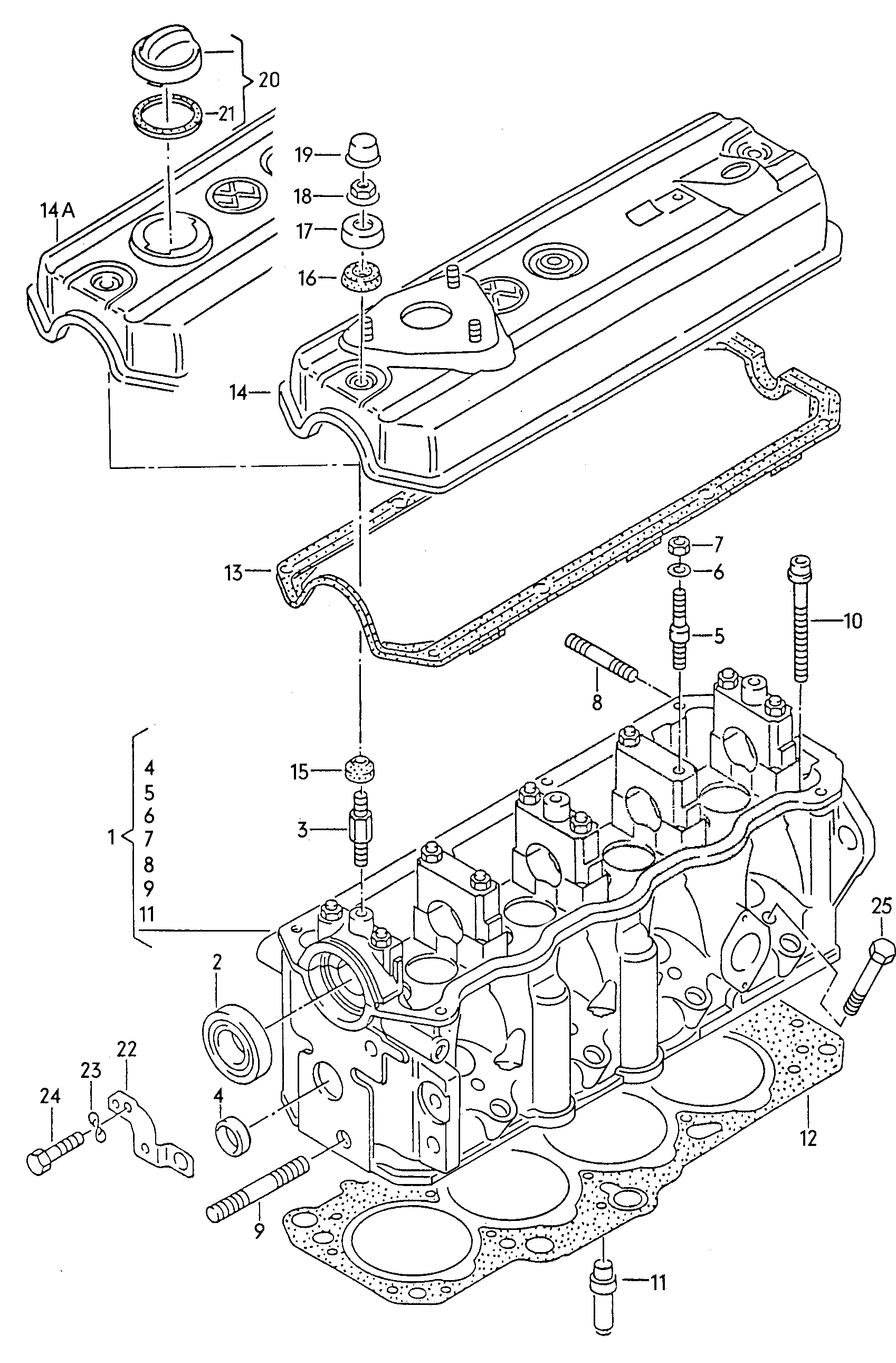 VAG N 014 408 3 - Kit cinghie dentate www.autoricambi360.it