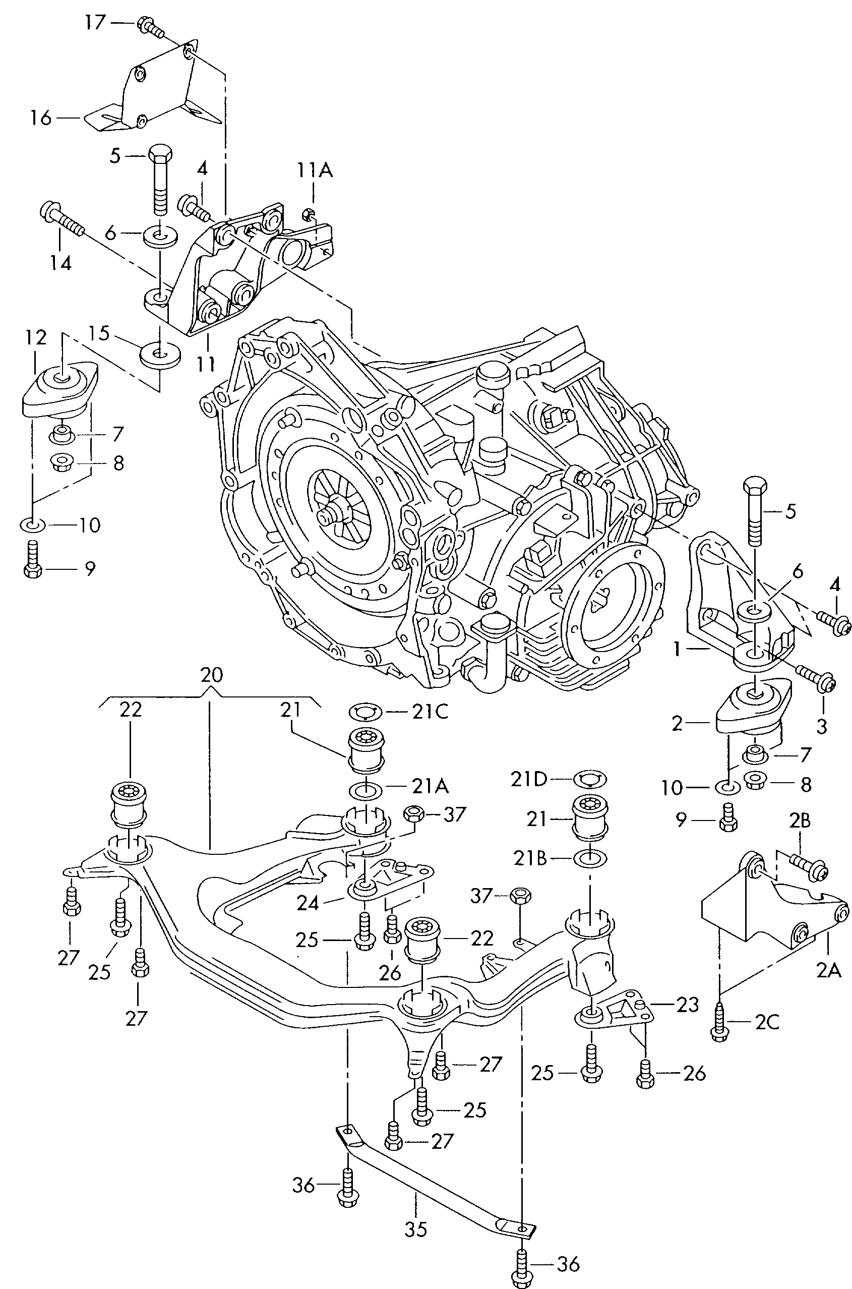 GOOM GM-0005 - Supporto, Cambio www.autoricambi360.it