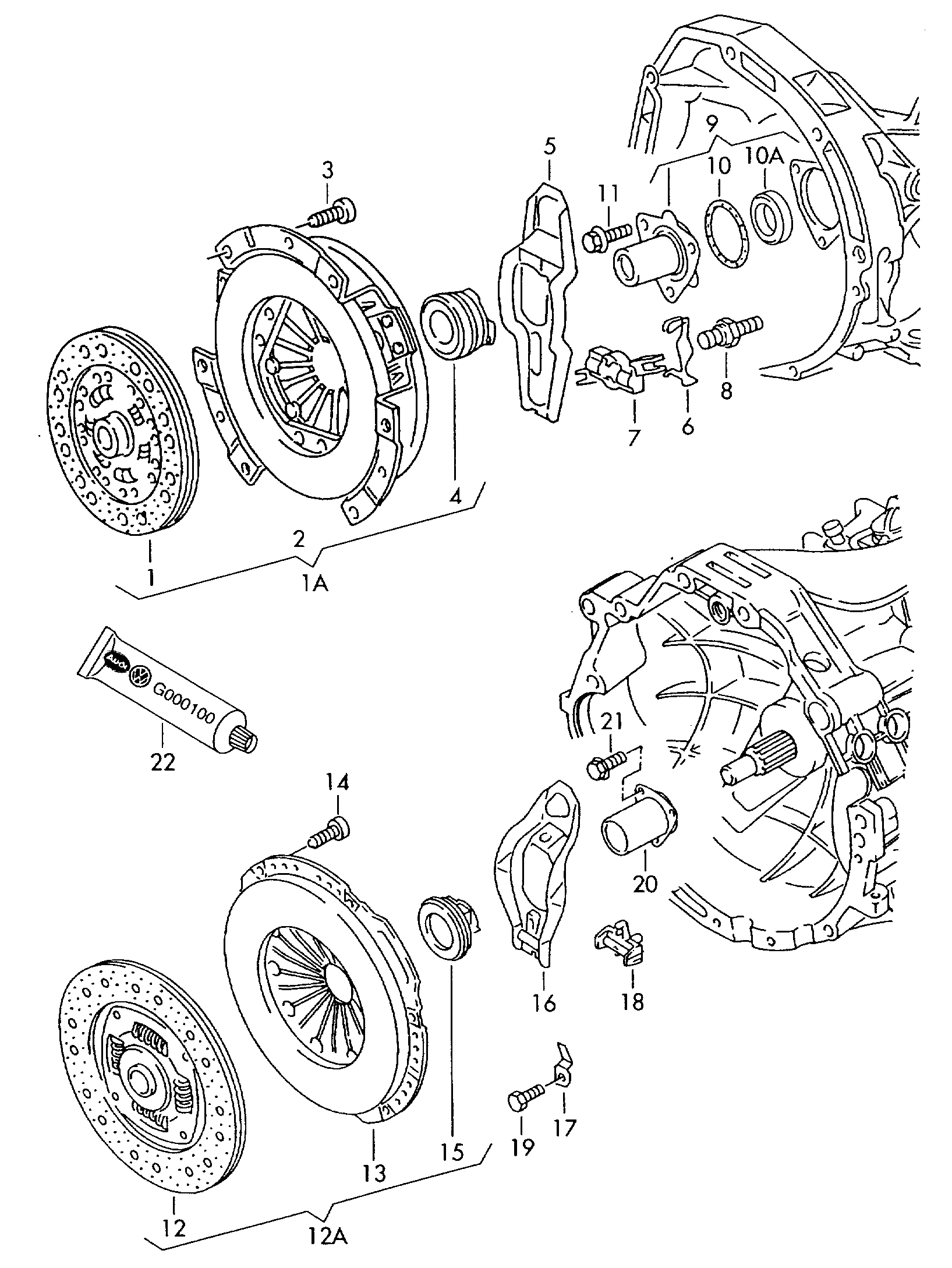 SACHS 3 000 815 001 - Kit frizione www.autoricambi360.it