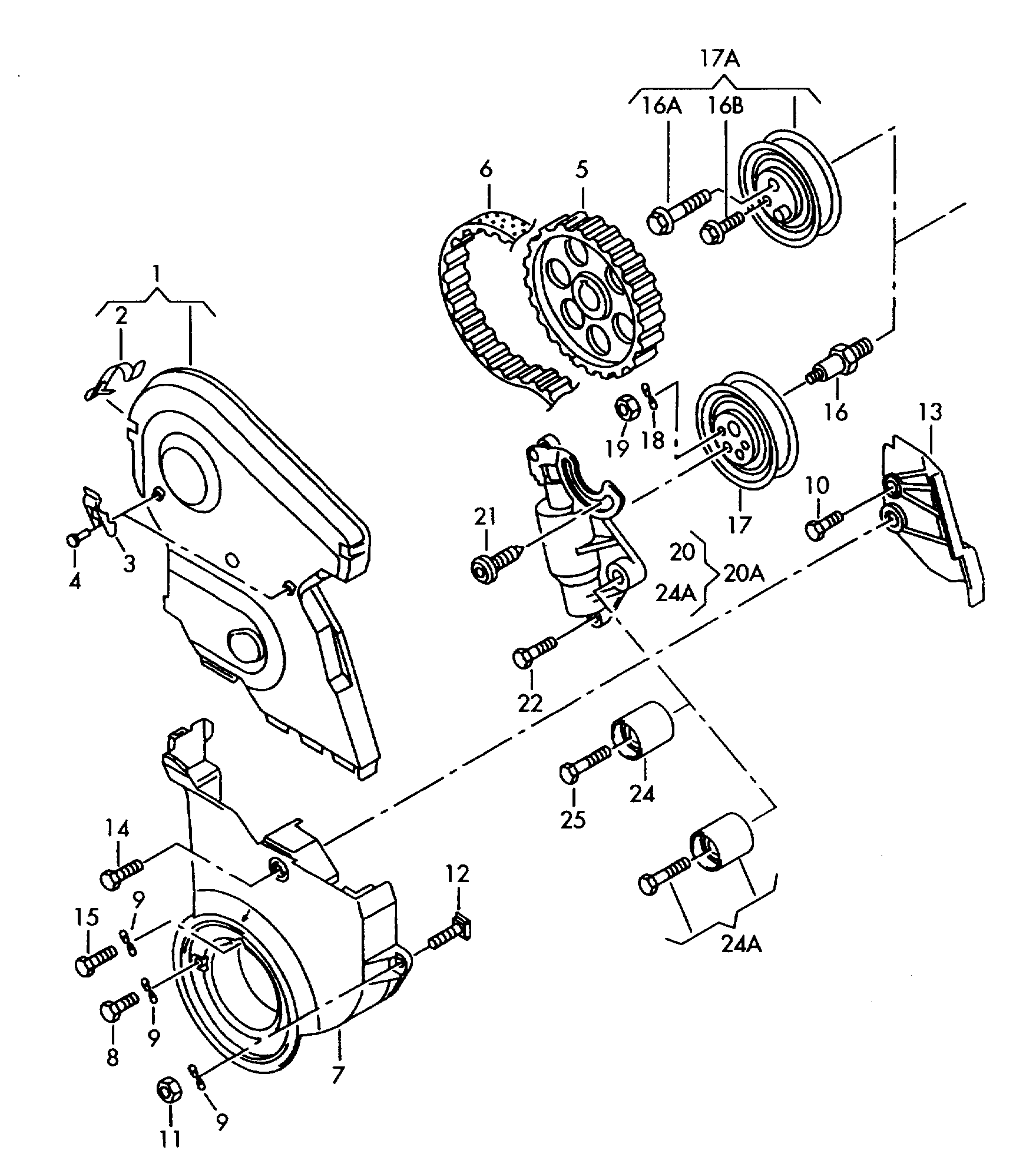 Autokit 04.5099C - Kit cinghie dentate www.autoricambi360.it