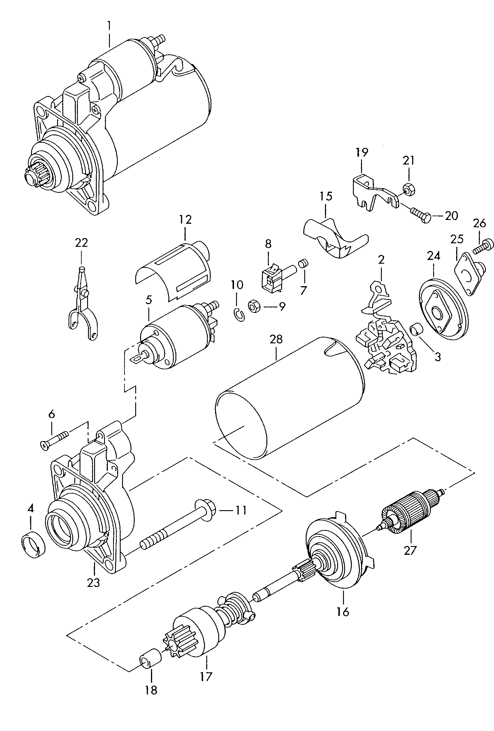 Magneti Marelli 063720624010 - Motorino d'avviamento www.autoricambi360.it