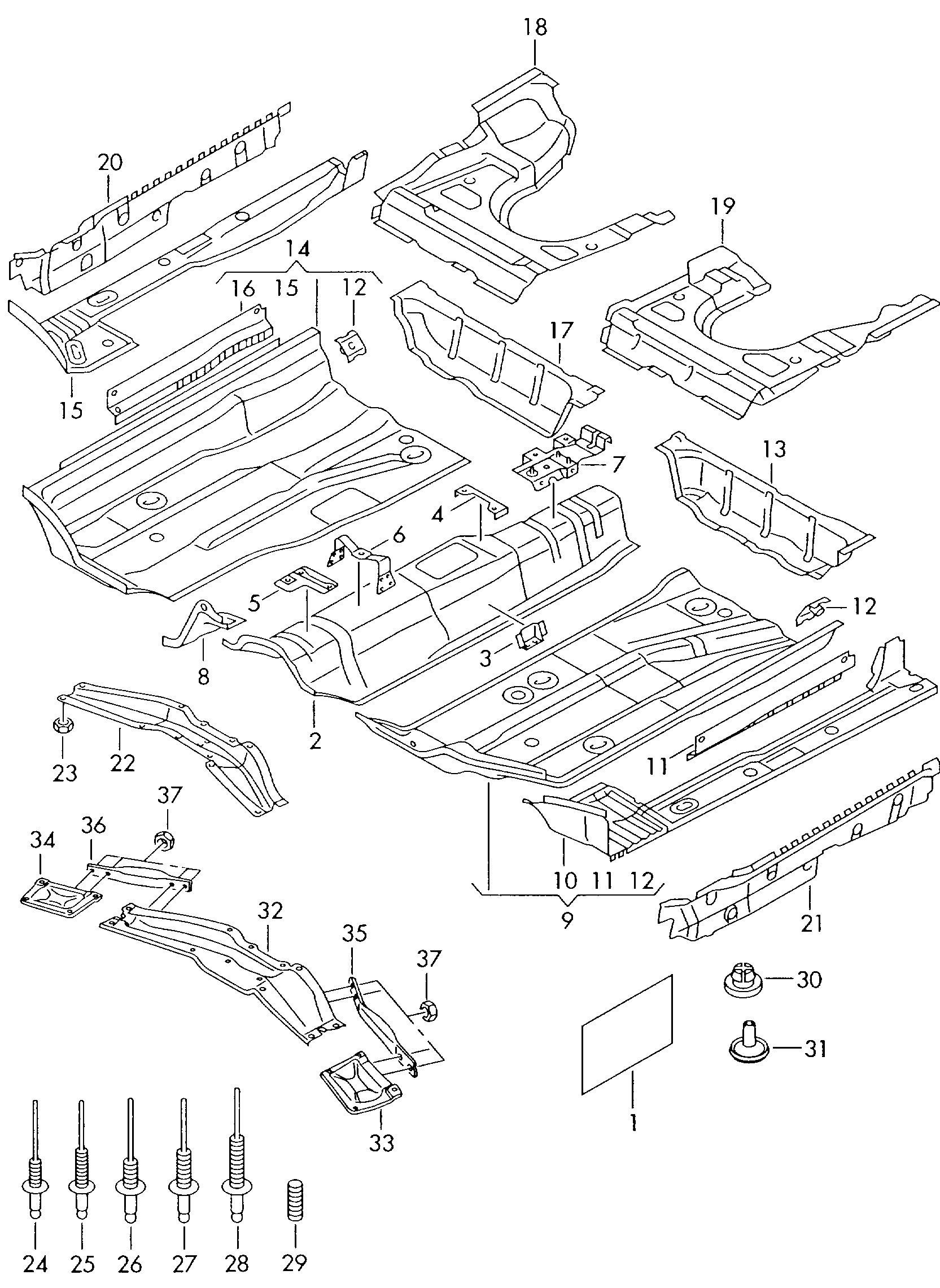 VAG N 900 744 01 - Kit cinghie dentate www.autoricambi360.it