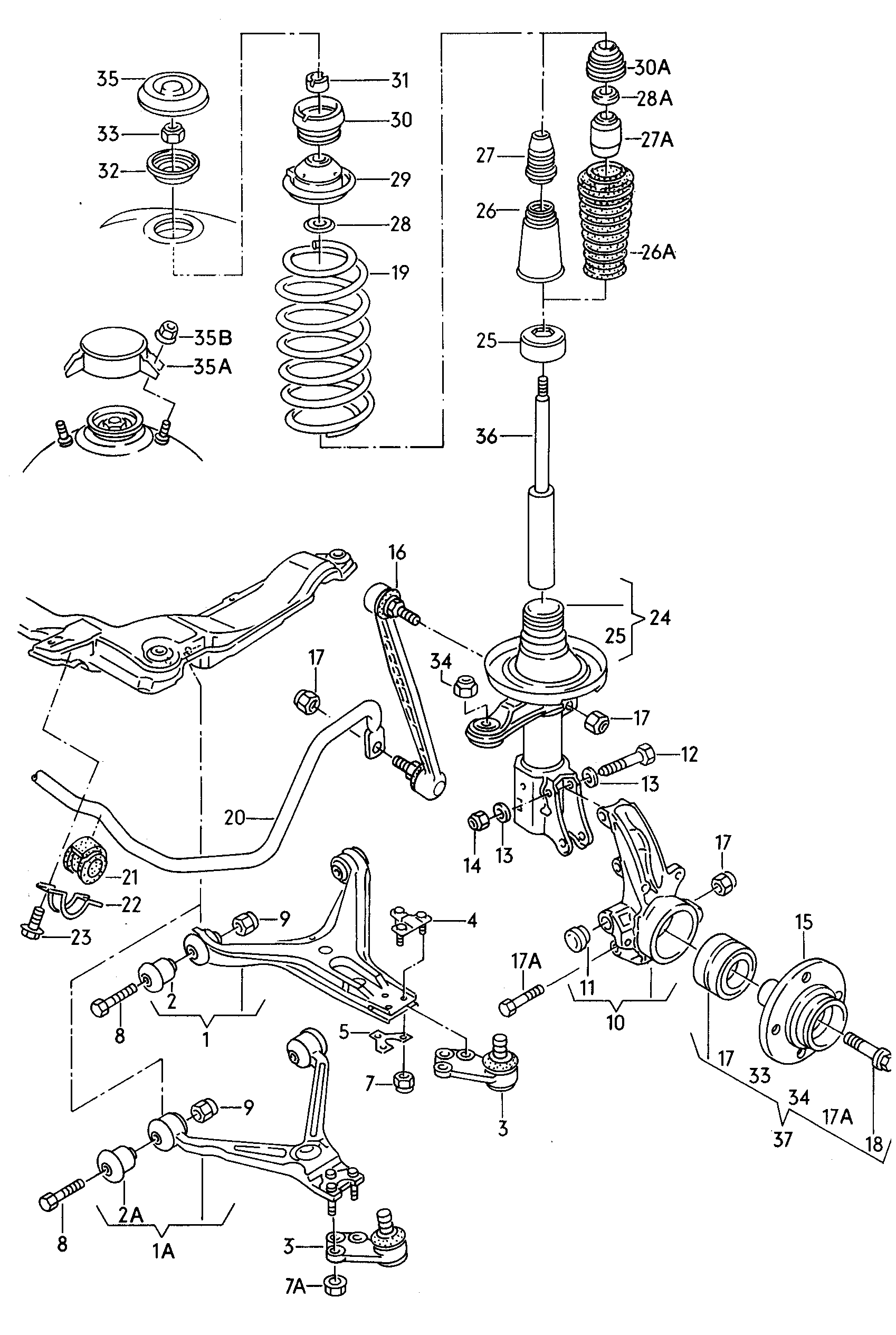 VEMA 17121 - Supporto, Braccio oscillante www.autoricambi360.it