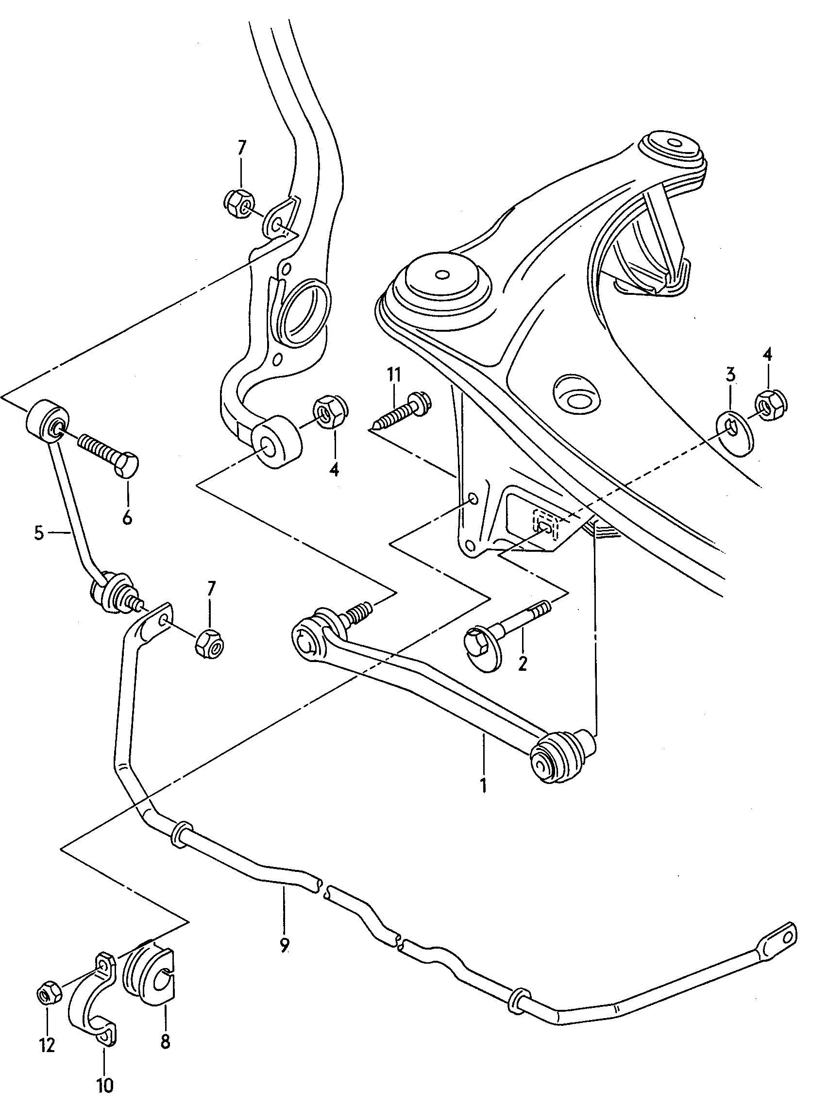 Ruville 915735 - Braccio oscillante, Sospensione ruota www.autoricambi360.it