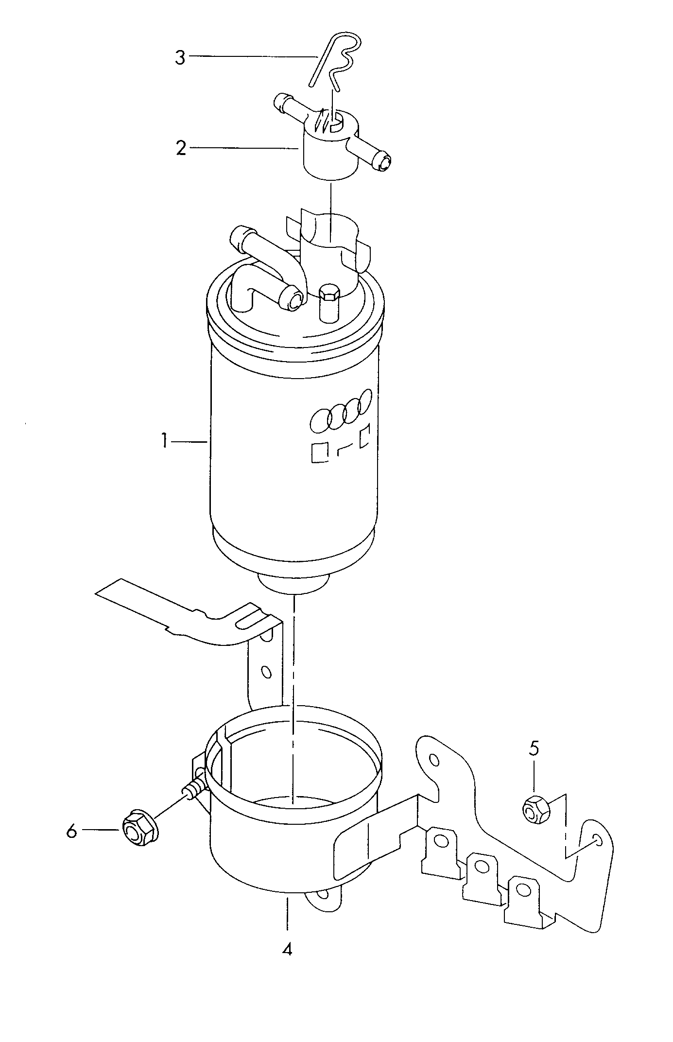 AVS Autoparts M424 - Filtro carburante www.autoricambi360.it