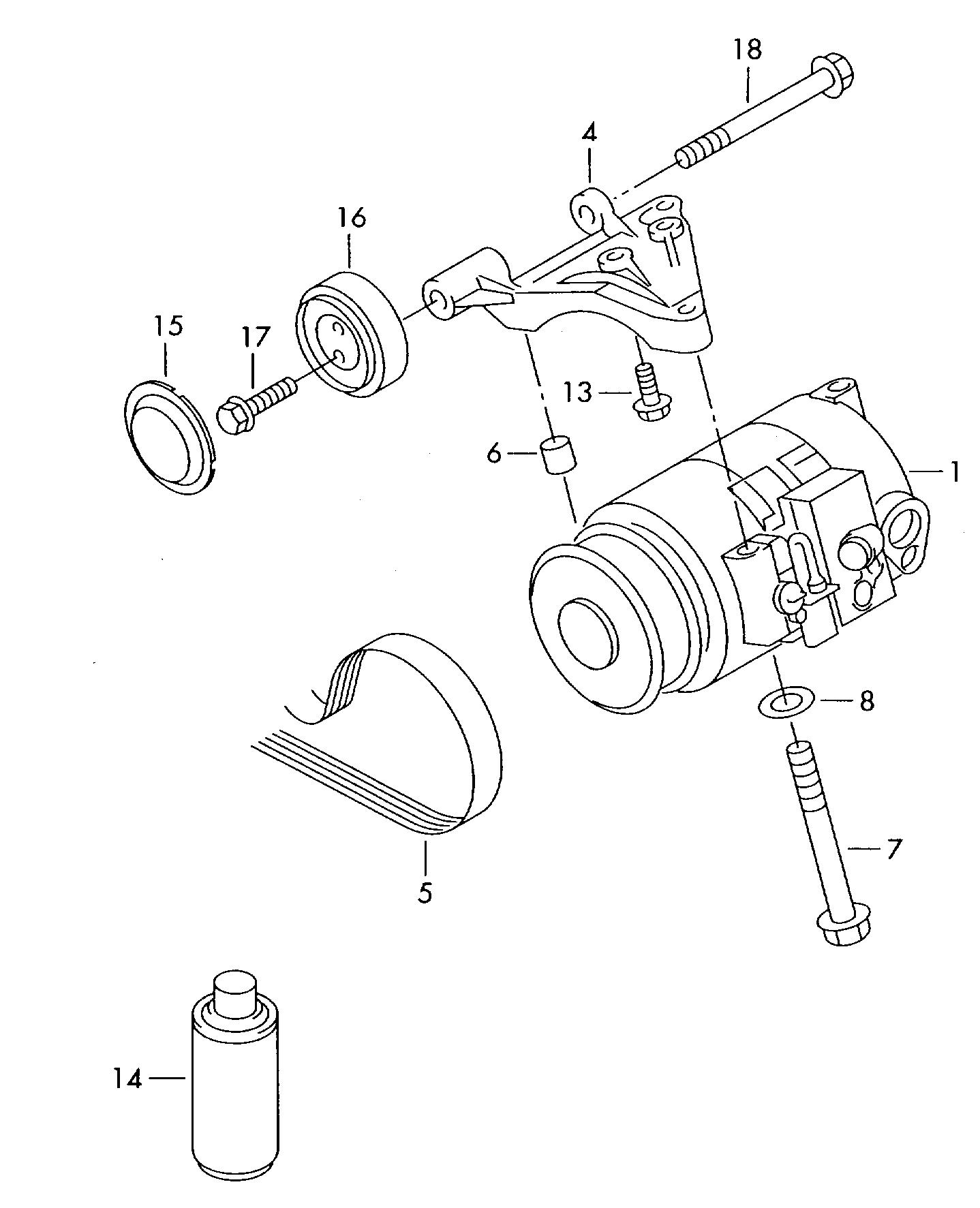 VAG 4B0 260 805 J - Compressore, Climatizzatore www.autoricambi360.it