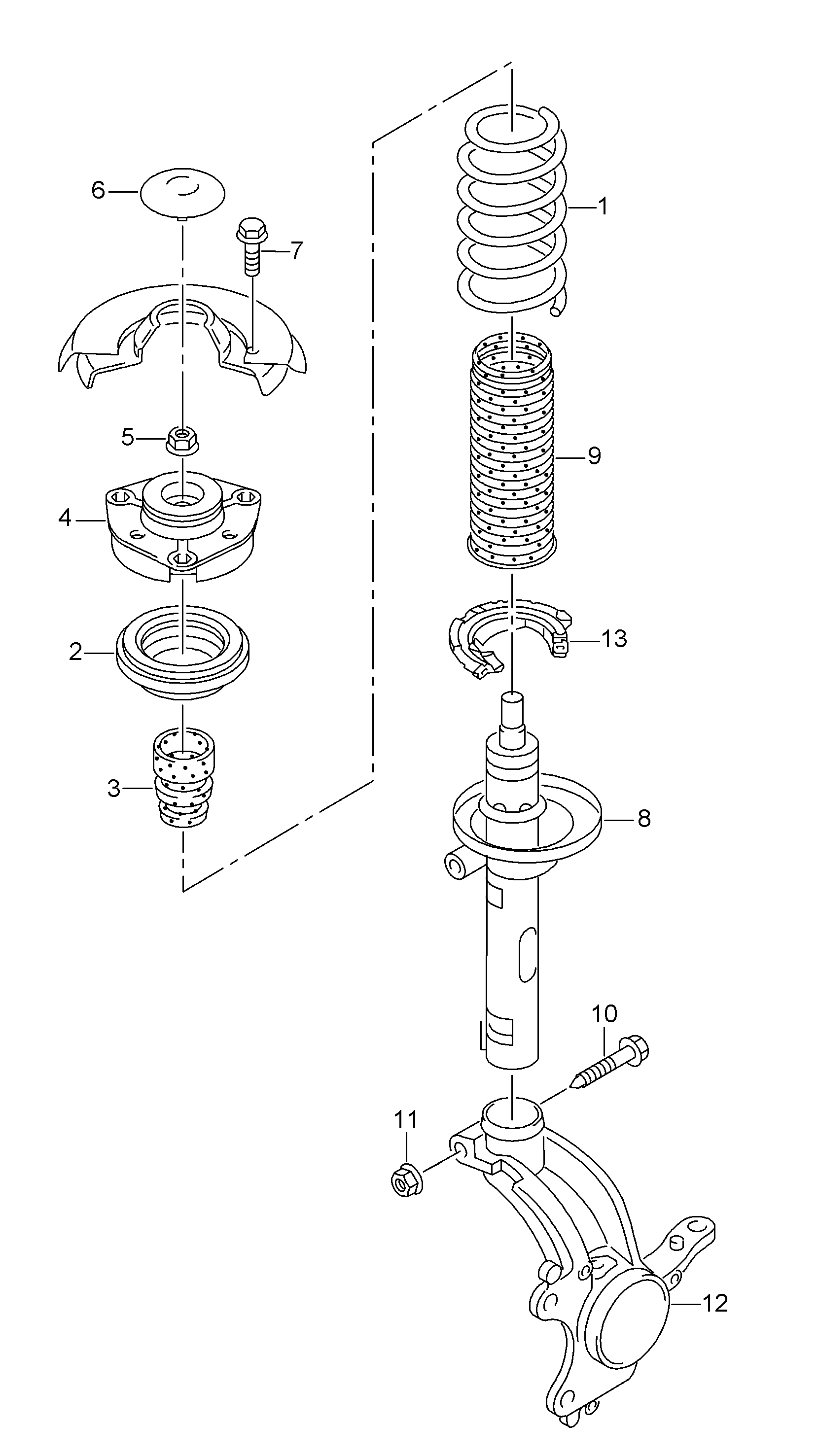 Sasic 2956048 - Kit riparazione, Braccio trasversale www.autoricambi360.it